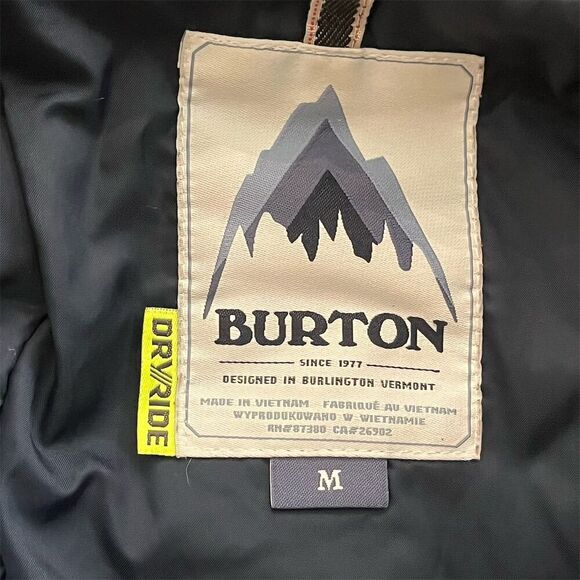 Burton Women's Jet Set Insulated Ski Jacket Blue Size M - Picture 8 of 10